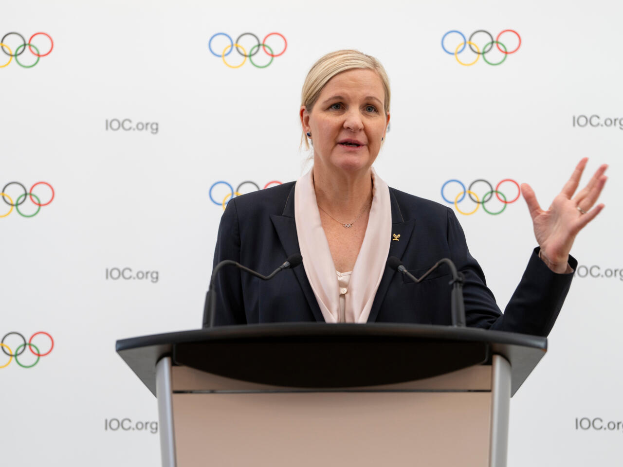 Kristy Coventry es la primera mujer en la presidencia del COI
