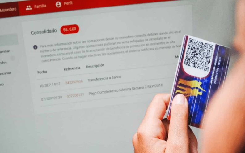 Llegó 7.020 bolívares al sistema Patria