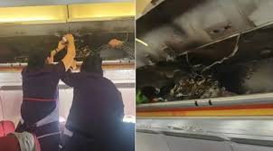 Aterriza de emergencia un vuelo de Hong Kong Airlines por presunto incendio de una batería