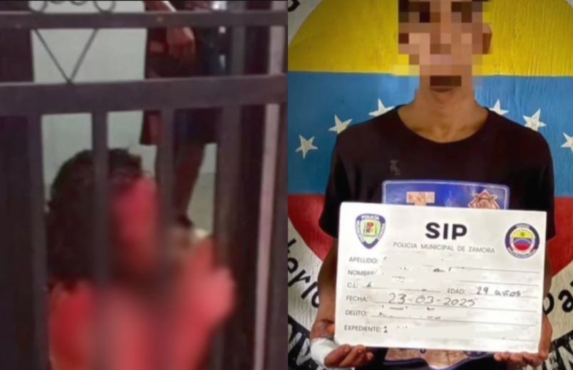 A martillazos y puñaladas atacó a su pareja dentro de una casa en Guatire