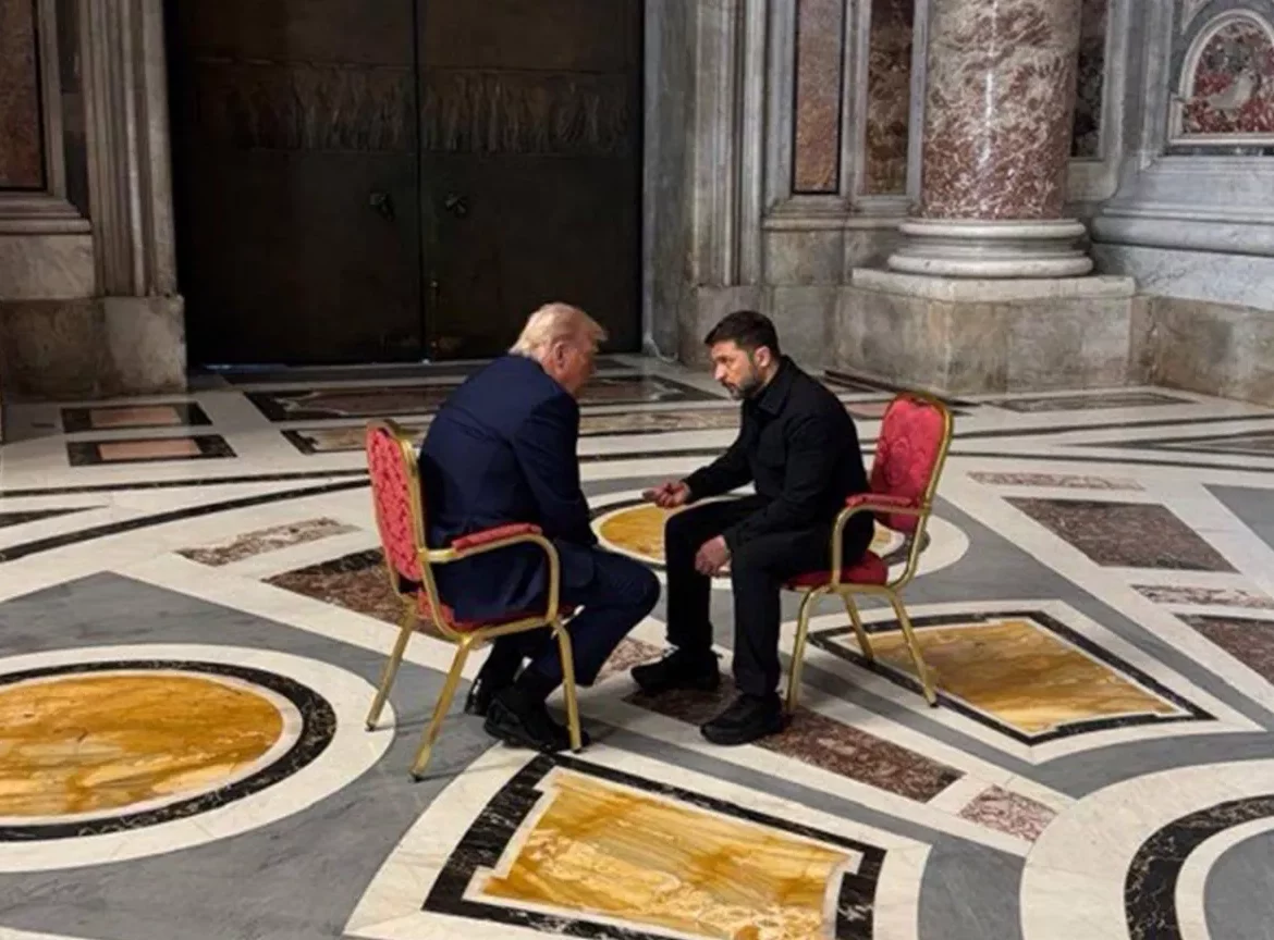 Zelenski y Trump se reuenen en el Vaticano antes del funeral del Papa