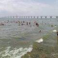 Los habitantes de El Manzanillo tienen su propio balneario: La playa de Radio Popular (+Fotos)