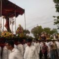 La lluvia no impidió que saliera en procesión el Santo Sepulcro, el Cristo Negro y La Dolorosa