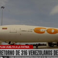 Llegaron al país 316 nuevos migrantes venezolanos desde México