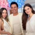 Chayanne en la fiesta de revelación de género del bebé de Lele Pons: 