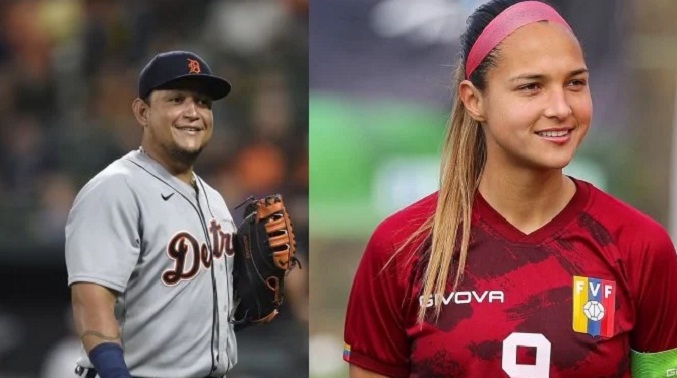Miguel Cabrera y Deyna Castellanos, dos íconos del deporte venezolano, están de cumpleaños