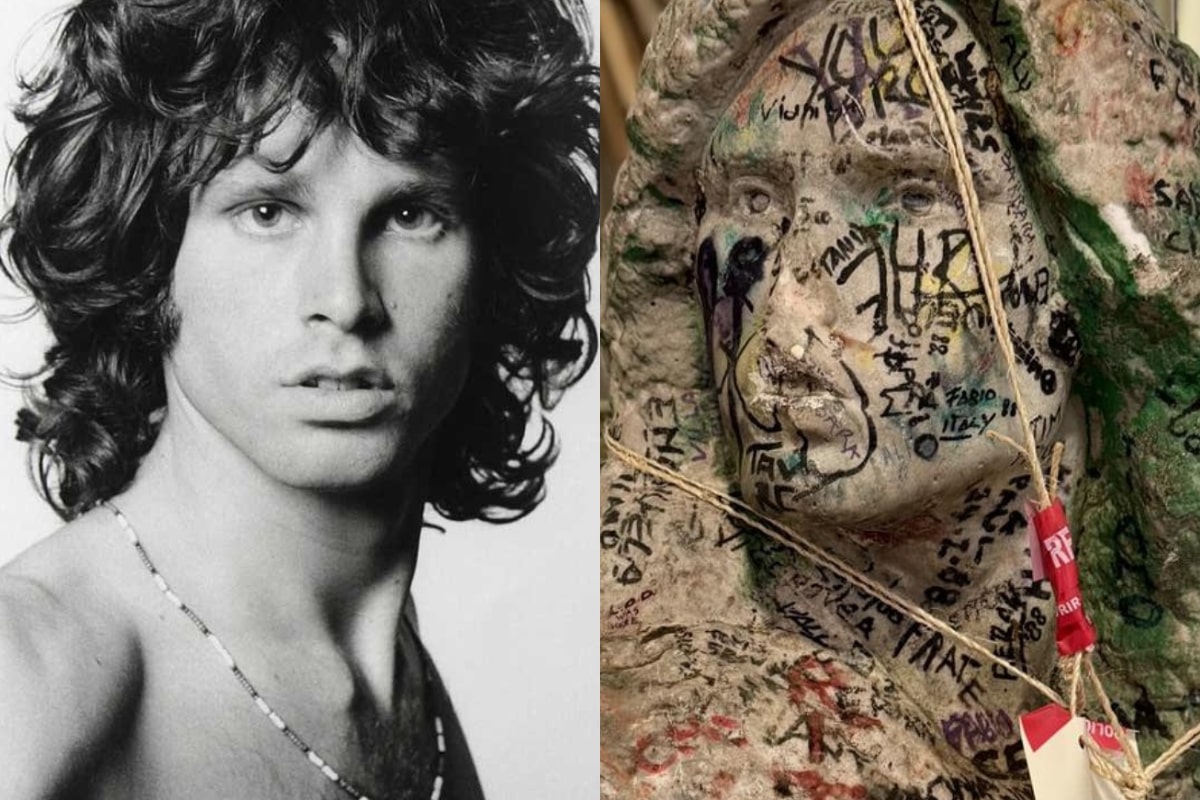 Hallaron el busto de Jim Morrison que hace 37 años fue robado de su tumba en París