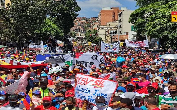 Caracas se prepara para las movilizaciones por el Día del Trabajador