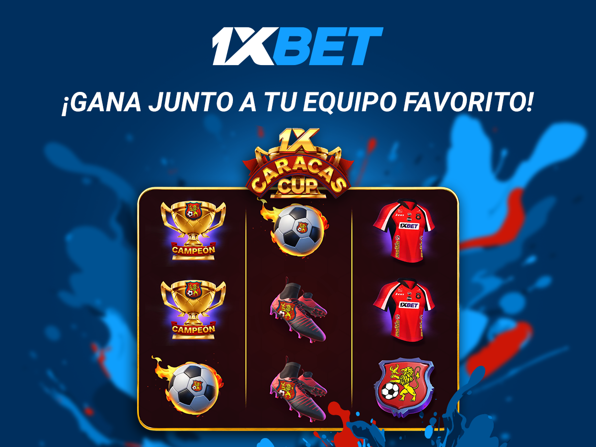 1xCaracas Cup: ¡aprovecha al máximo el juego en la tragamonedas exclusiva de 1xBet y el FC Caracas!