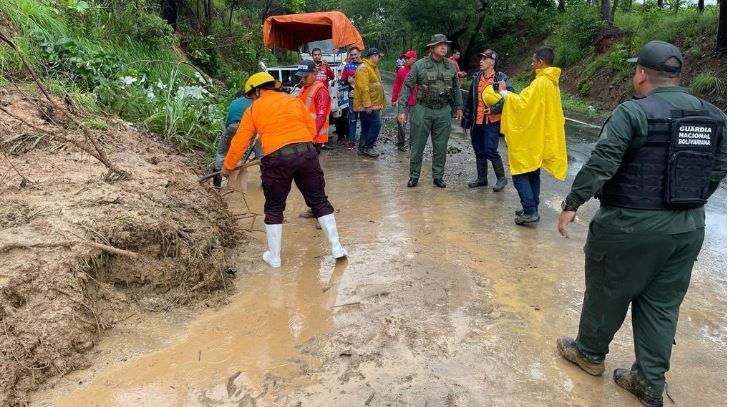 Al menos dos mil 600 familias afectadas y severos daños en Barinas tras las precipitaciones