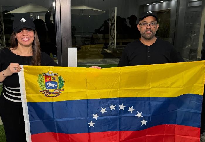 Así fue la llegada de Zulinka, hija de Rubby Pérez a Caracas