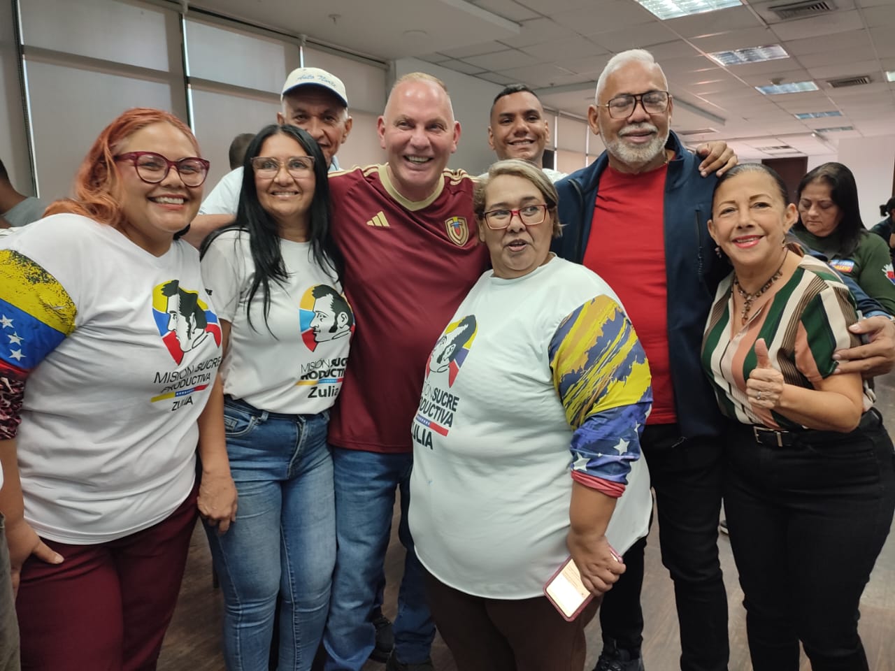 Gian Carlo Di Martino sostuvo un encuentro con los estudiantes de la Misión Sucre en La Estancia