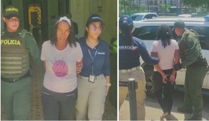 Colombia entregó a mujer implicada en triple homicidio