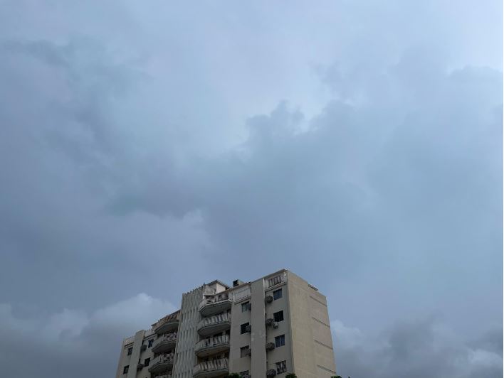 Reportan lluvias con descargas eléctricas en gran parte del país desde las 5:00 p. m.
