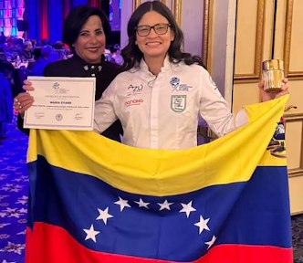 Venezuelan wins silver medal at Global Chef 2025