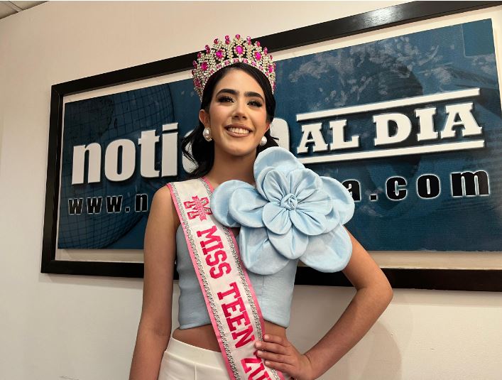 Bárbara Nasti va por la corona de Miss Teen 2025
