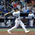 Javier Sanoja se fue para la calle en derrota ante los Astros