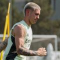 Mastantuono entrena con el Real Madrid y llena de ilusión a la afición