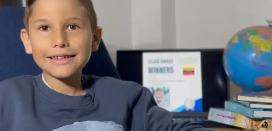Niño venezolano ganó medalla de plata en la Olimpiada Internacional de Geometría 2025