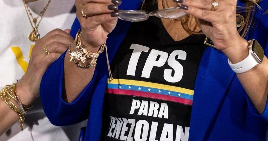 TPS venezolano vigente serán solo para quienes completaron su reinscripción antes del 5 de febrero