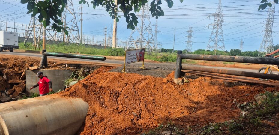 Gobernación del Zulia ejecuta sustitución de colector en la C-3 de Maracaibo