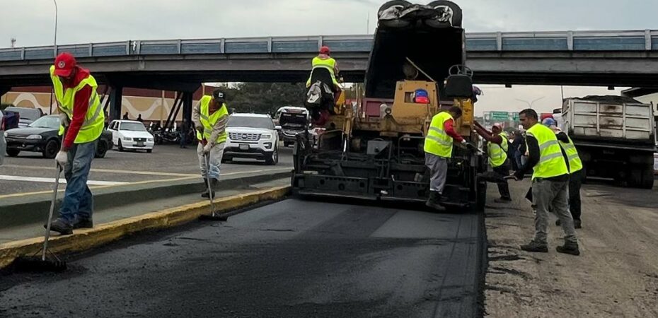 Gobernador Luis Caldera da inicio a la rehabilitación vial del casco central de Maracaibo con 6.300 toneladas de asfalto