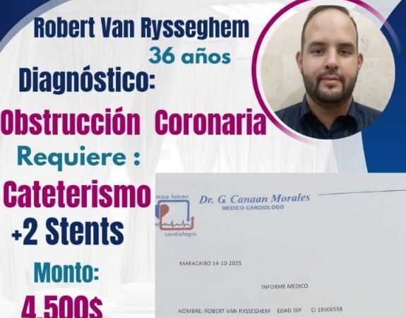 Servicio público: Robert Van Rysseghem necesita una mano amiga