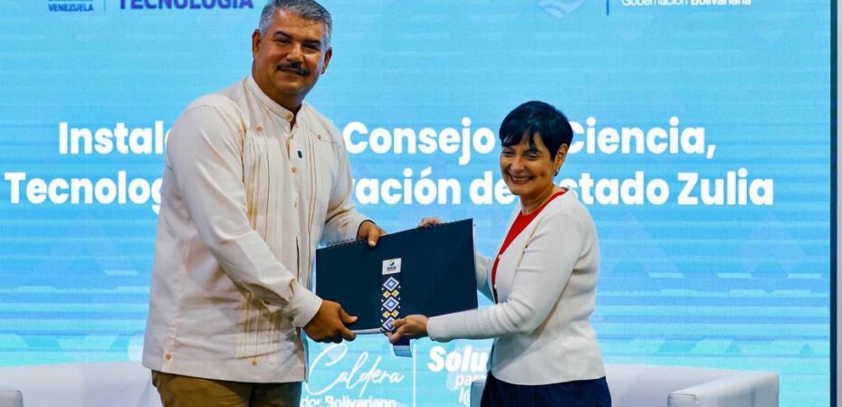 Gobernador Caldera y ministra Jiménez instalan el Consejo para la Ciencia, la Tecnología y la Innovación del Zulia