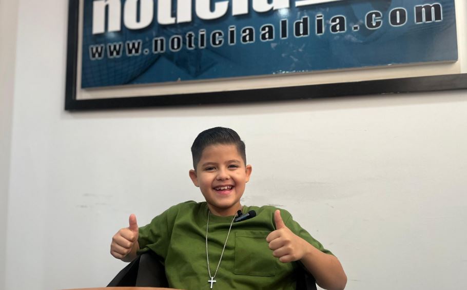Omalbito Rojas, estrella naciente que visitó Noticia al Día