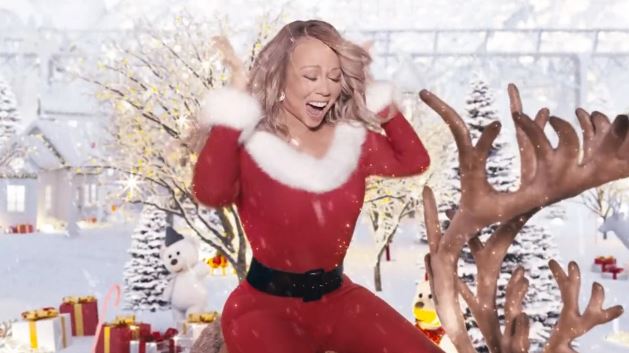 Así Mariah Carey inauguró de manera oficial la temporada navideña