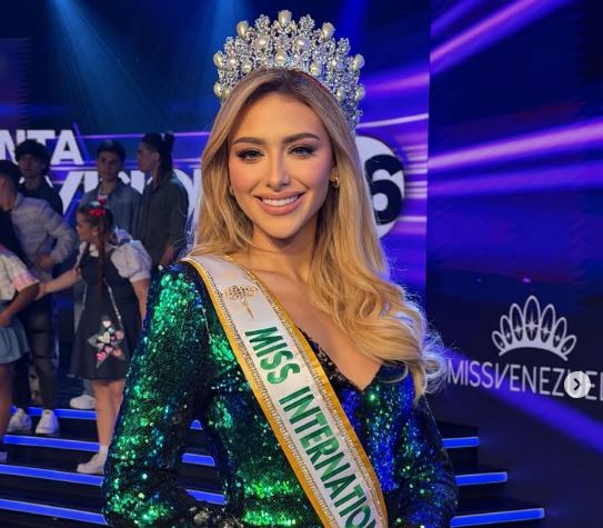Miss International, Valeria Di Martino llega mañana al Zulia