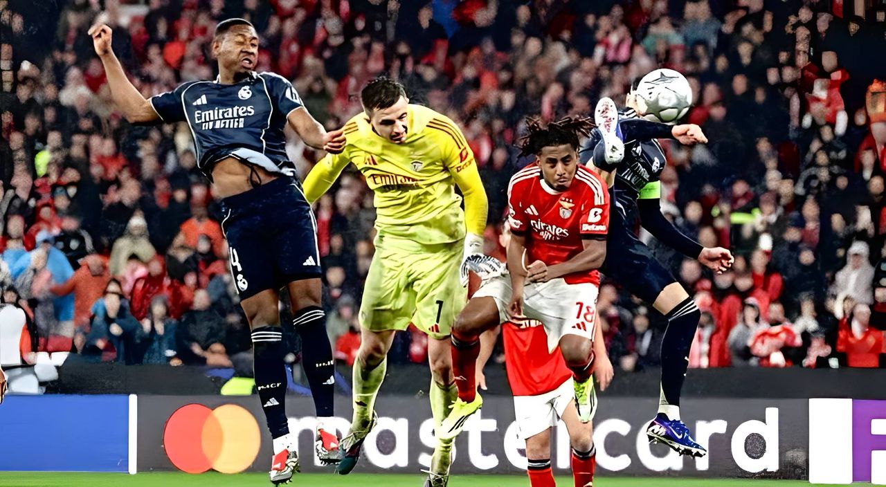 Champions League: Real Madrid cae ante Benfica y deberá jugar dieciseisavos de final