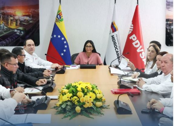 Presidenta Delcy Rodríguez y autoridades de Pdvsa evalúan planes para el impulso petrolero