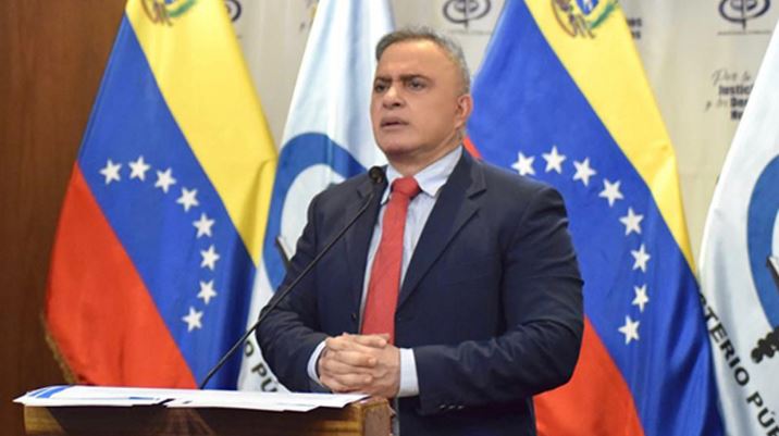 Fiscal Saab "El país se encientra en paz y hacemos llamado a la unidad civico-militar"