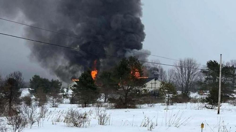 Reportan fuerte incendio tras una posible explosión en una iglesia en Nueva York