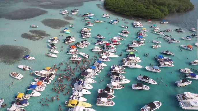 Ejecutivo activa aplicación para registrar a quienes visiten el parque nacional Morrocoy: Embarcaciones tendrán que anclar en boyas