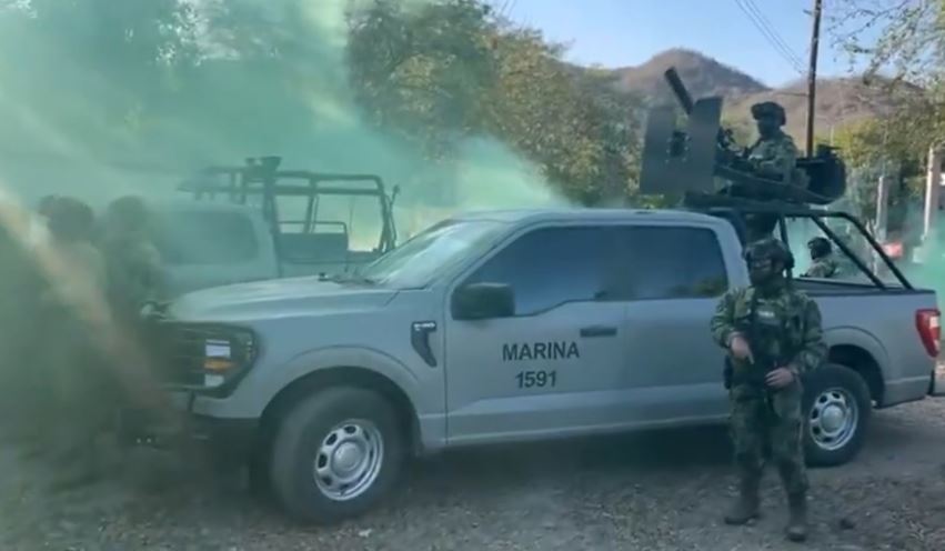 México desplegó un fuerte operativo de seguridad en zona dominada por el Cártel de Sinaloa