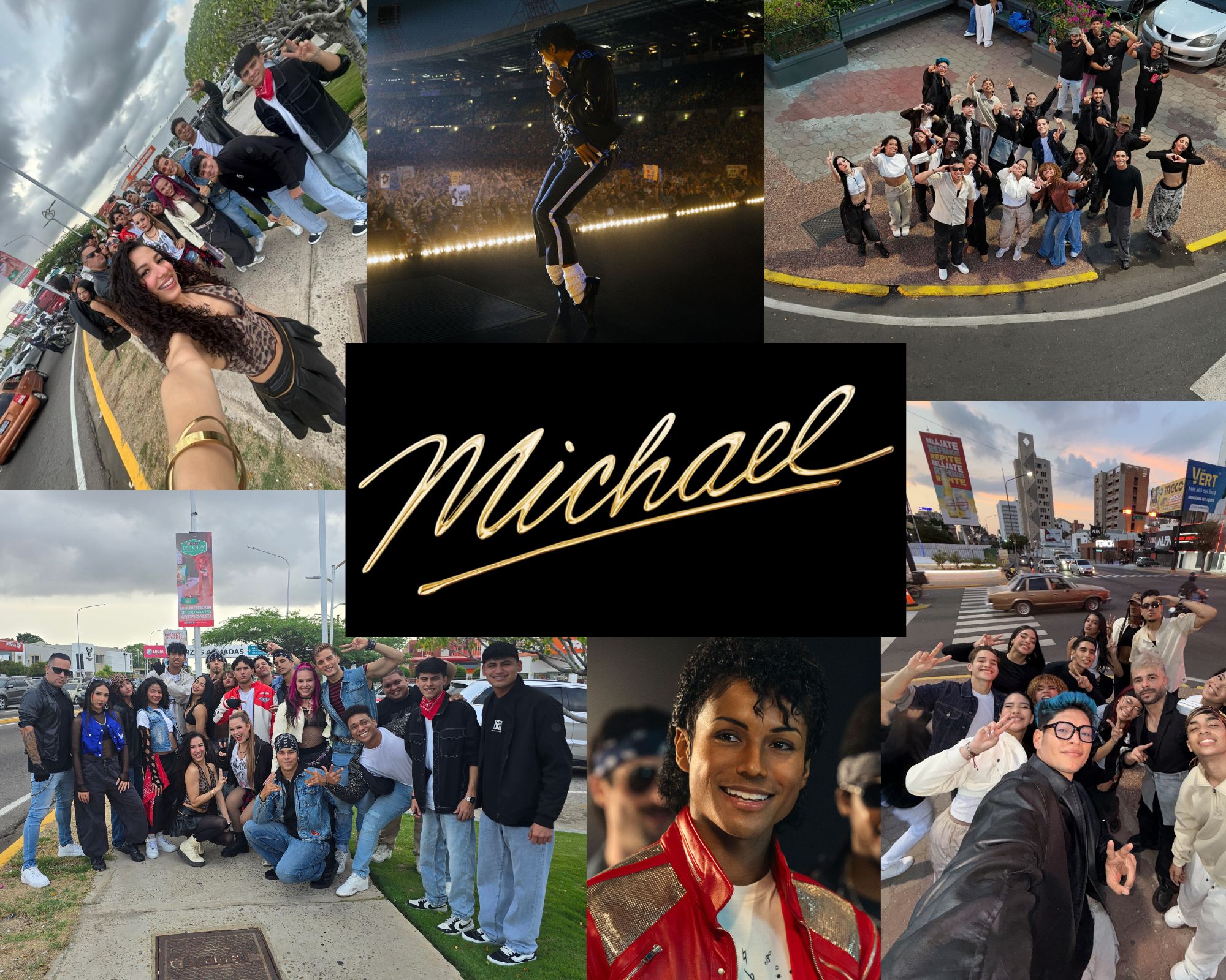 Videodance para la película de Michael Jackson se hizo este fin de semana en 5 de Julio con Bella Vista