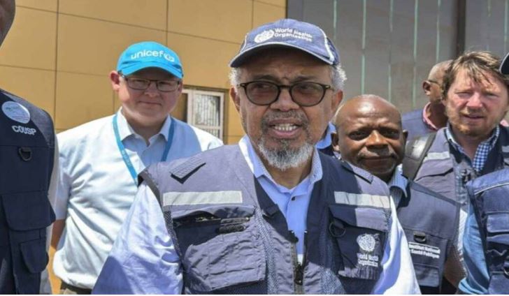 Tedros, director de OMS llega a epicentro de epidemia de ébola en República Democrática del Congo