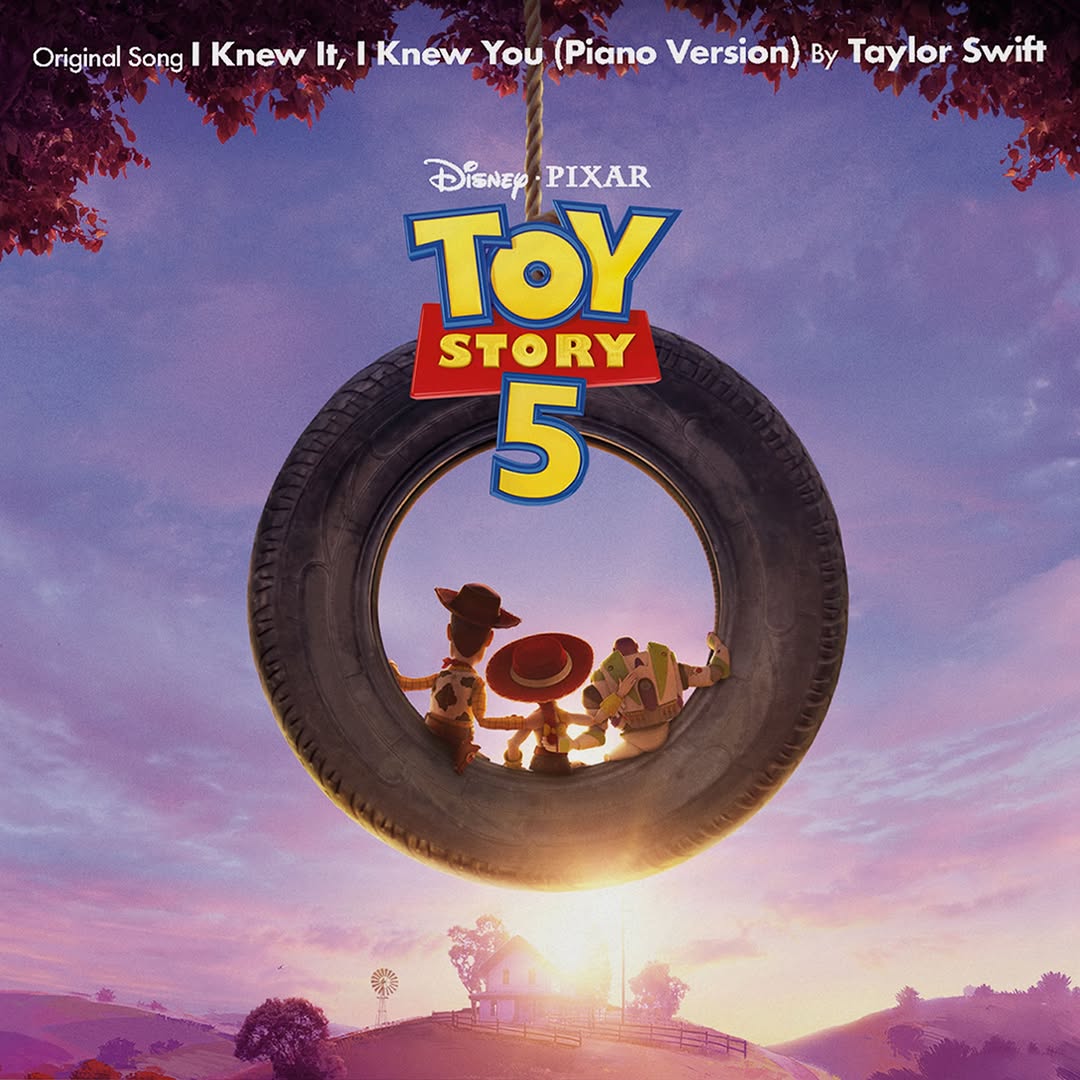 Taylor Swift se une a "Toy Story 5": el sueño de infancia que se hizo realidad con una canción