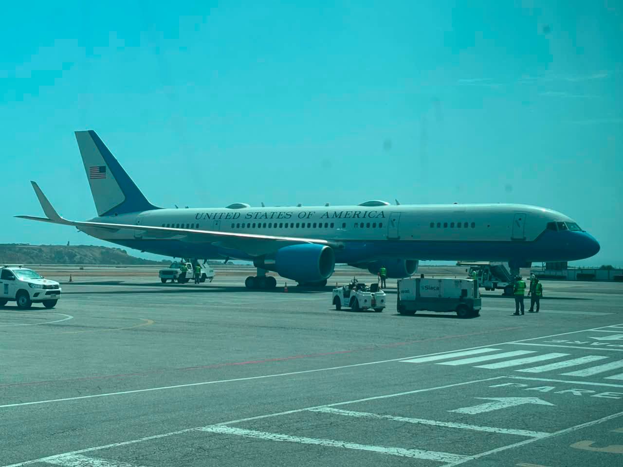 Reportan el arribo a Maiquetía de un avión oficial del Gobierno de EEUU este miércoles 3-jun