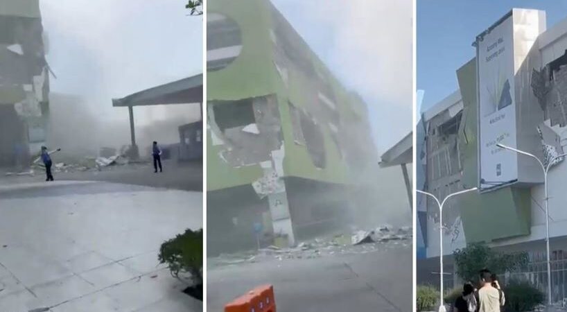 Olas de tsunami azotan Filipinas tras el fuerte terremoto