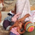 ¡Milagro en la calle! Policías de Maracaibo auxilian a mujer que dio a luz en plena C-2