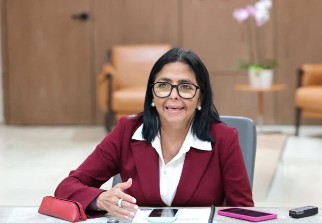 Delcy Rodríguez figura en la lista provisional de oradores de la Asamblea General de la ONU como Jefa de Estado