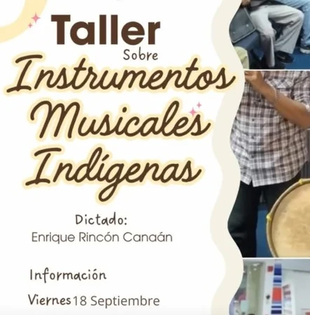 Danzas Maracaibo celebre XII aniversario con Taller de Instrumentos Musicales Indígenas, dictado por el maestro Enrique Rincón Canaan