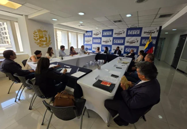 La PUD se reunió con delegación de Human Rights Watch