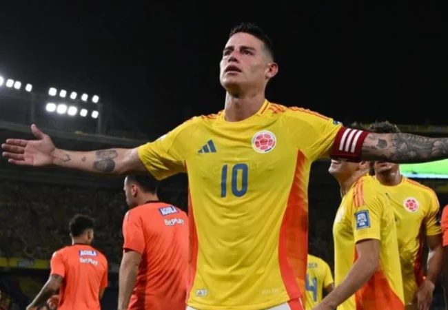 James Rodríguez anuncia su retiro de la selección de Colombia