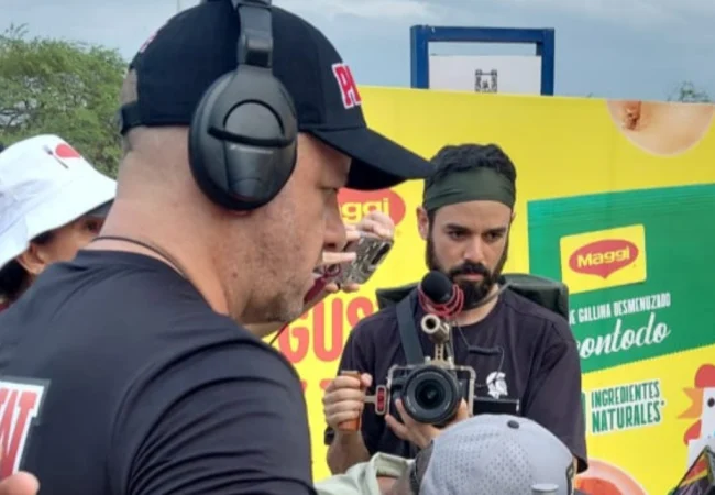 La Vereda del Lago fue el escenario del segundo día de rodaje de «Papita 3» en Maracaibo
