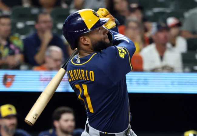 Jackson Chourio llegó a 24 bambinazos en victoria de Cerveceros ante Orioles