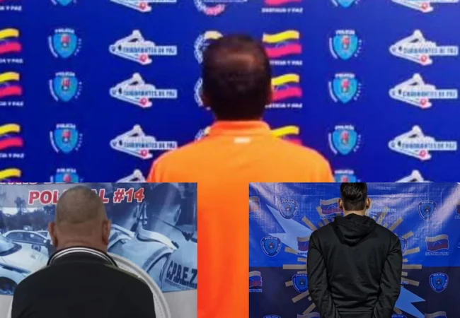 Tres sujetos fueron aprehendidos en distintos
